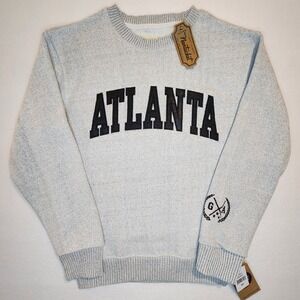 Atlanta Sweatshirt Unisex Sm Gray Crewneck Pullover New York Popular Georgia GA